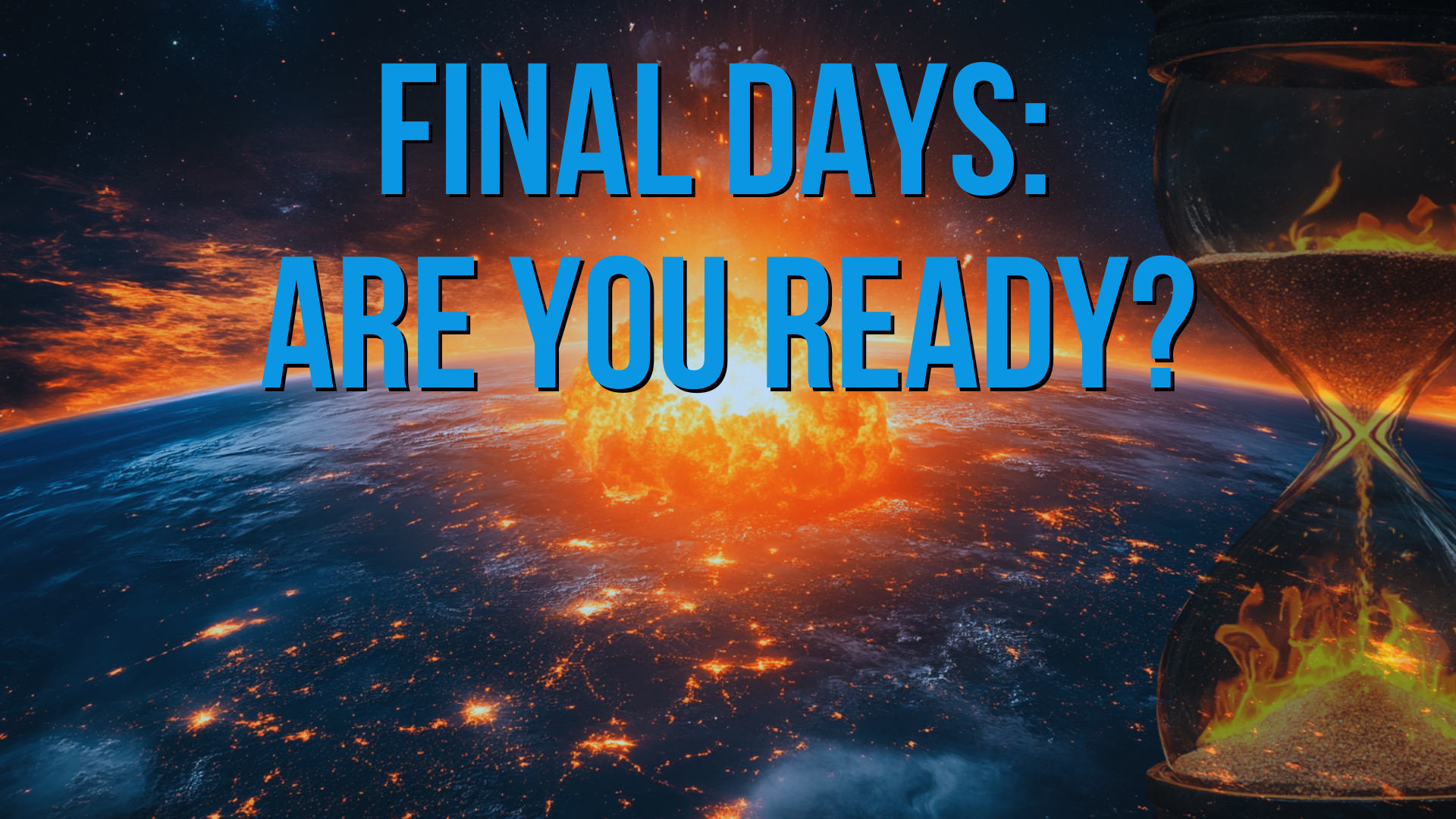 The Final Days and Counting | Current Events, From a Biblical View