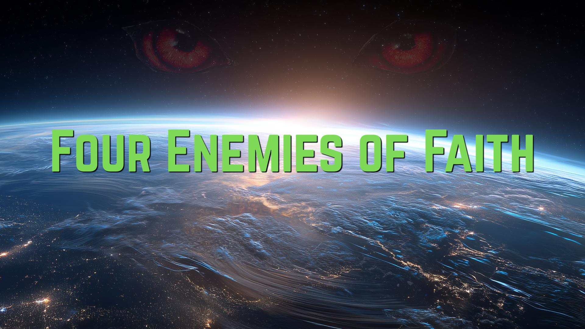2026.07.12 Four Enemies of Faith