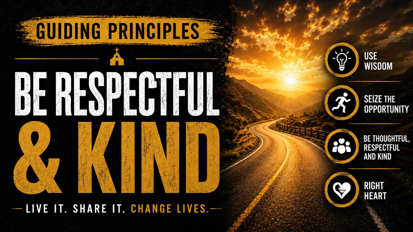 Be Respectful and Kind